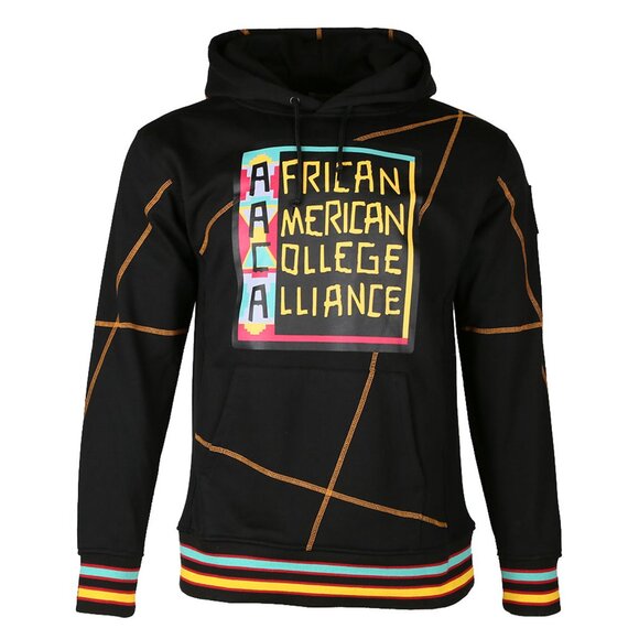AACA Original Stitched Hoodie Black/Gold Size L - Picture 2 of 7
